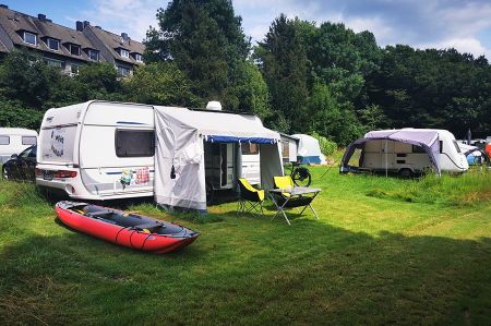 Station 48 - Horster Ruhrbrücke campsite