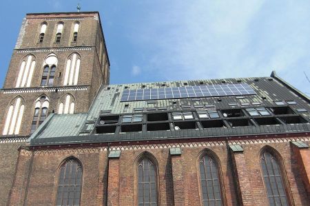 First visit to Rostock - St. Nicholas Church as living space