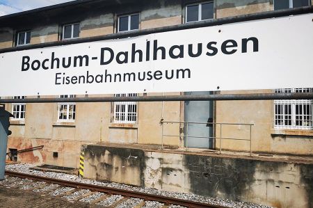 Biking to the Railway Museum Bochum in Dahlhausen