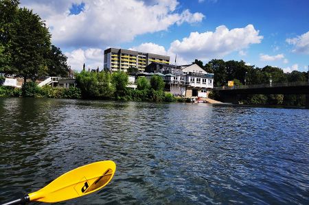 Paddeln, Badestellen und Trinkwassergewinnung an der Ruhr