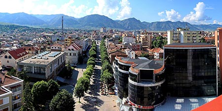 Korça - stopover on the way to Lake Ohrid