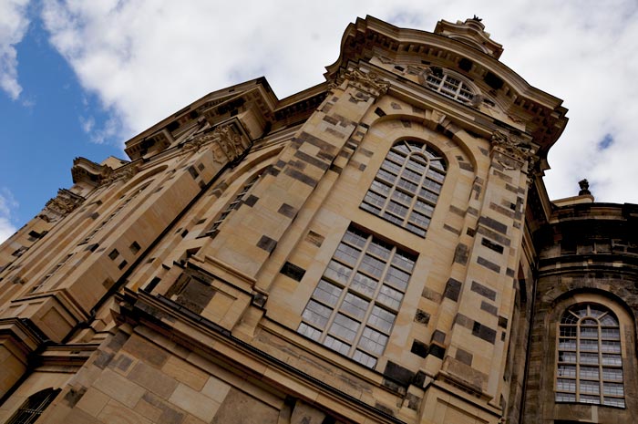 Die Frauenkirche in Dresden Altstadt