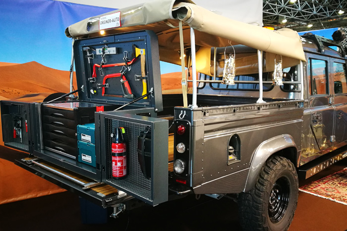 Innovative modular platform concept for pick-up and transporters