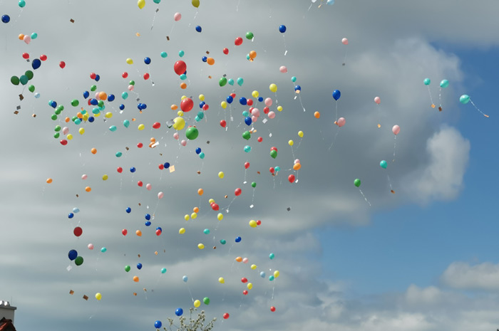 Lindau - Balloons delight children and adults