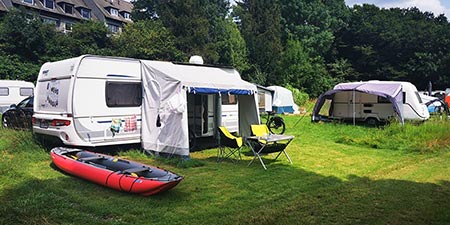 Station 48 - Horster Ruhrbrücke campsite