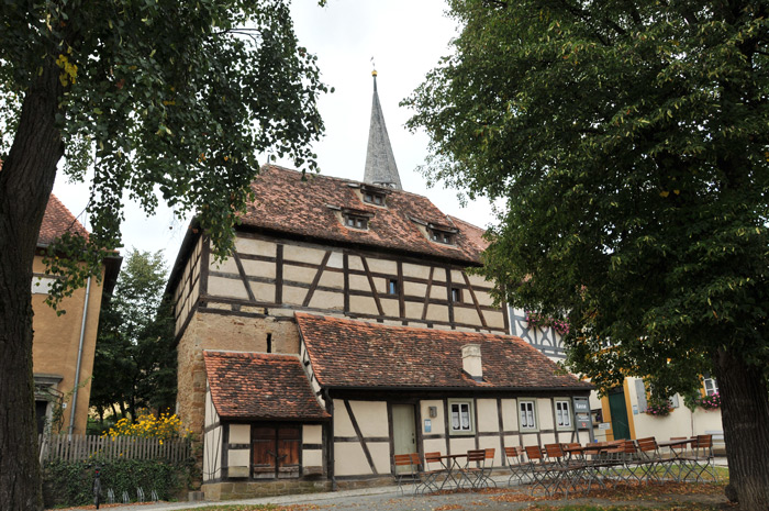 The fortified church museum in Mönchsondheim