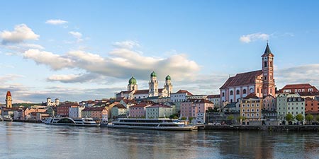 Kurzbesuch in Passau - die Dreiflüssestadt zeigt sich herbstlich