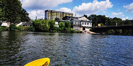 Paddeln, Badestellen und Trinkwassergewinnung an der Ruhr