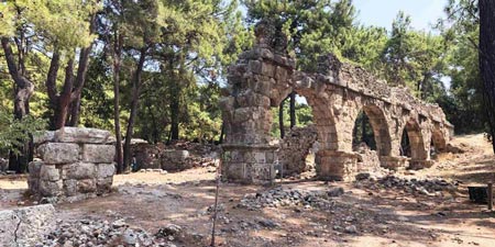 Phaselis - ancient harbour town