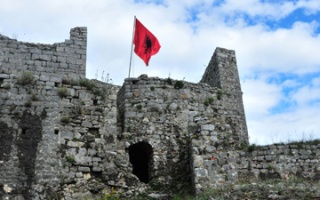 Rozafa Castle ruins - a legendary fortress at Shkodra