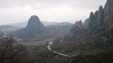 Meteora - even very cloudy it is still beautiful and mystical