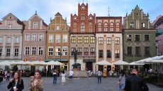 Poznan - After busy day at Fair for dinner to the Old Market