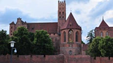 Malbork - a gothic medival residance Castle of Crusaders