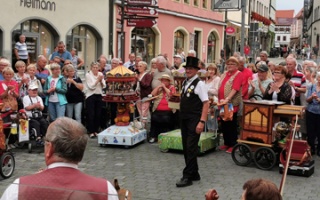 Barrel organs and Laierkasten at Naumburg Wine Festival