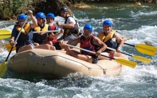 Rafting Abenteuer auf der Cetina bei Radmanove Mlinice